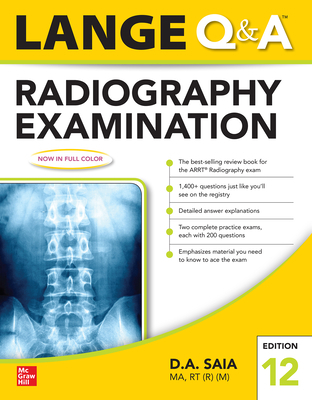 Lange Q & A Radiography Examination 12e 1260460444 Book Cover