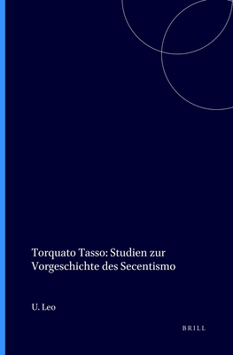 Torquato Tasso [German] 9061947308 Book Cover