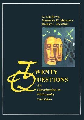 Twenty Questions: An Introduction to Philosophy 0155026607 Book Cover
