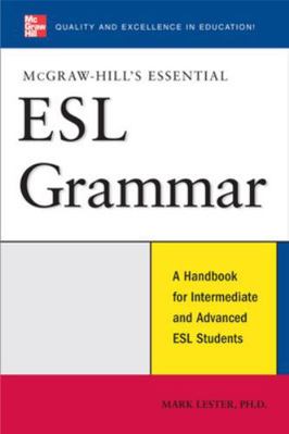 McGraw-Hill's Essential ESL Grammar: A Hnadbook... 0071496424 Book Cover