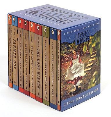 The Little House Books Boxed Set 0061128554 Book Cover
