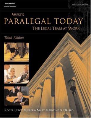 Paralegal Today: The Legal Team at Work B004QZJWPE Book Cover