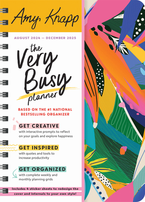 2025 Amy Knapp's the Very Busy Planner: August ... 1728292190 Book Cover