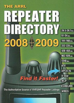 The ARRL Repeater Directory 2008/ 2009 0872591271 Book Cover