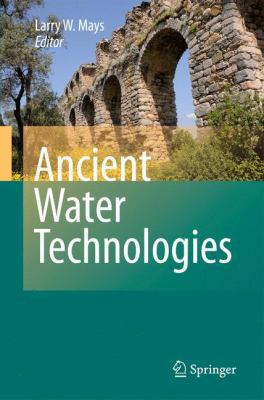Ancient Water Technologies 9048186315 Book Cover