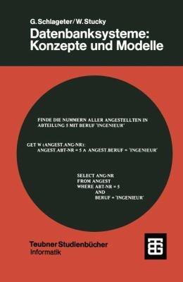 Datenbanksysteme: Konzepte Und Modelle [German] 3519123398 Book Cover