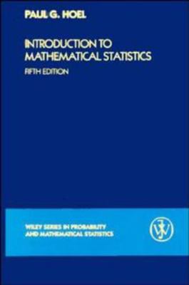 Introduction to Mathematical Statistics 0471890456 Book Cover