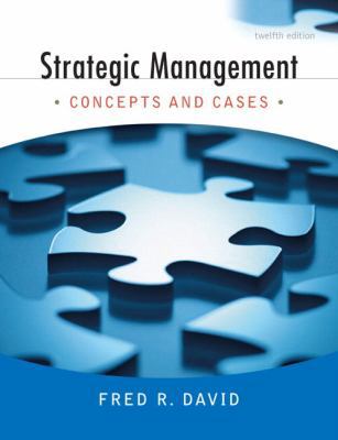 Strategic Management: Concepts and Cases 0136015700 Book Cover