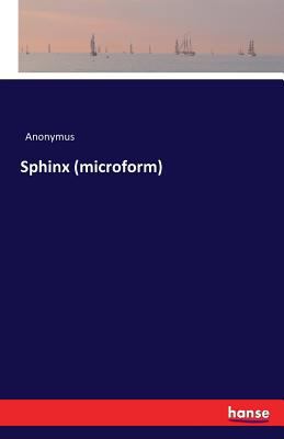 Sphinx (microform) [German] 3741184721 Book Cover
