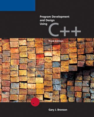 Program Development and Design Using C++ 0619216778 Book Cover