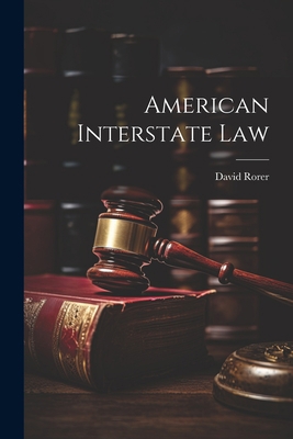 American Interstate Law 1022406663 Book Cover