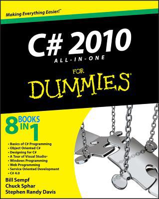 C# 2010 All-in-One For Dummies 0470563486 Book Cover