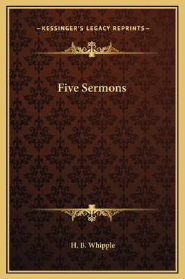 Five Sermons 1169195881 Book Cover