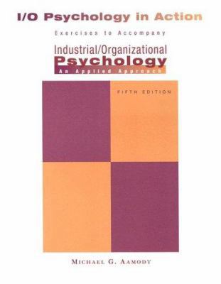 Industrial/Organizational Applications Workbook... 049513032X Book Cover