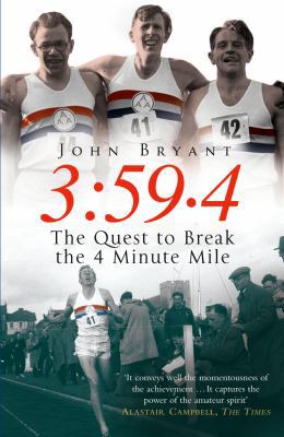 3:59.4: The Quest to Break the 4 Minute Mile B0092FS88K Book Cover