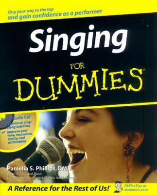 Singing for Dummies 0764524755 Book Cover