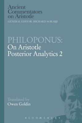 Philoponus: On Aristotle Posterior Analytics 2 1472557832 Book Cover