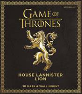 Game of Thrones Mask: House Lannister Lion 1780977794 Book Cover