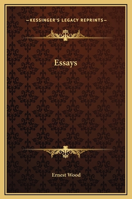 Essays 1169342787 Book Cover