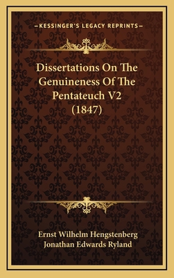Dissertations On The Genuineness Of The Pentate... 1166114686 Book Cover