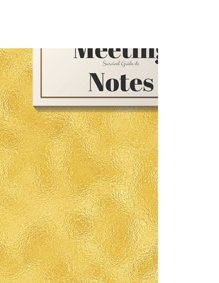 My Boring Meeting Survival Guide and Notes: 8.5... 1087021340 Book Cover