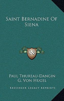 Saint Bernadine of Siena 1163499005 Book Cover
