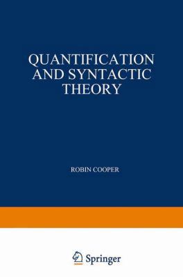 Quantification and Syntactic Theory 9027714843 Book Cover