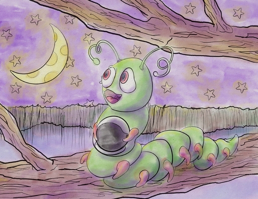 The Curly Caterpillar B0FQKFWGV7 Book Cover