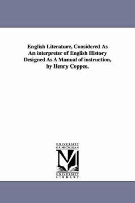 English Literature, Considered as an Interprete... 142555542X Book Cover