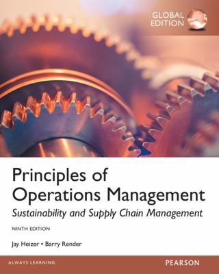 Principles of Operations Management 027378708X Book Cover