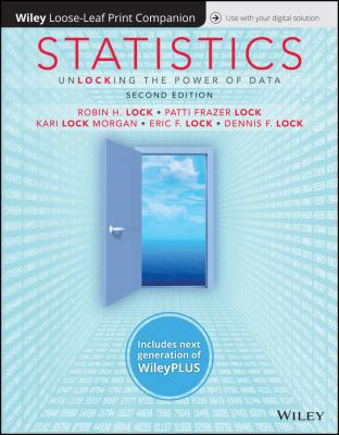 Statistics: Unlocking the Power of Data, 2e Wil... 1119491320 Book Cover