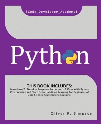 Python: This Book Includes: Learn How To Develo... 1801096996 Book Cover