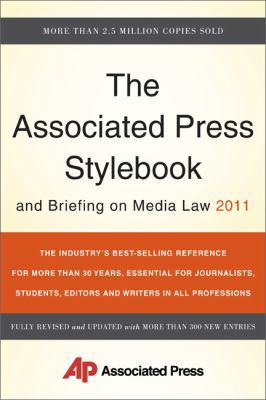 The Associated Press Stylebook and Briefing on ... 0465021875 Book Cover