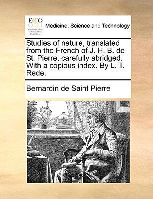 Studies of Nature, Translated from the French o... 1140828533 Book Cover