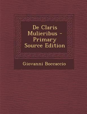 de Claris Mulieribus [German] 1289729654 Book Cover