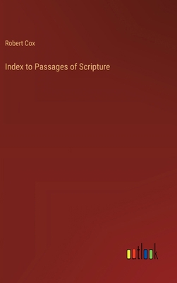 Index to Passages of Scripture 3368190792 Book Cover