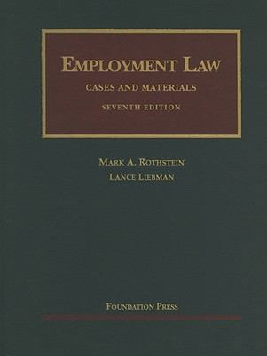 Employment Law Cases and Materials 1599418827 Book Cover