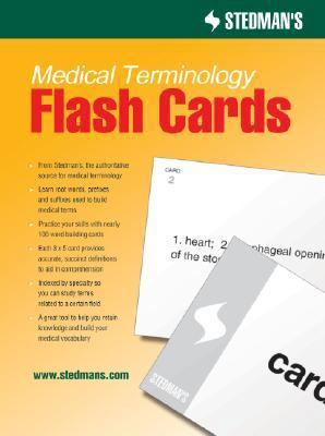 Stedman's Medical Terminology Flashcards 0781757304 Book Cover