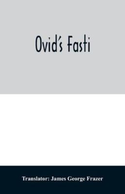 Ovid's Fasti 9354029914 Book Cover