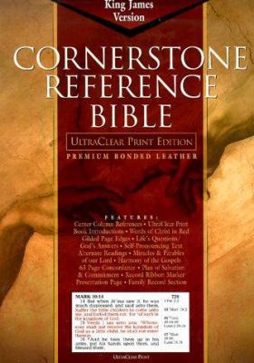 Cornerstone (Ultraclear Print) Reference Bible ... 1558197168 Book Cover