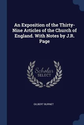 An Exposition of the Thirty-Nine Articles of th... 1376517752 Book Cover