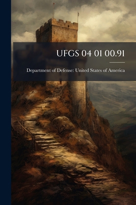 Ufgs 04 01 00.91 1025151321 Book Cover