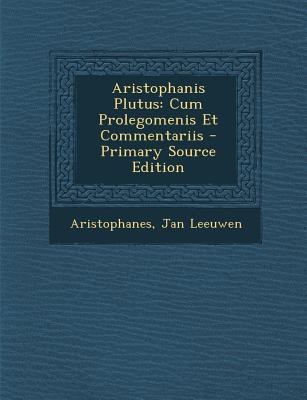 Aristophanis Plutus: Cum Prolegomenis Et Commen... [Latin] 1289901287 Book Cover