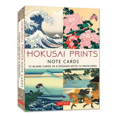 Hokusai Prints Note Cards - 12 Cards: 12 Blank ... 0804858063 Book Cover