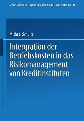 Integration Der Betriebskosten in Das Risikoman... [German] 3409144153 Book Cover