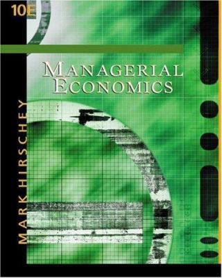 Managerial Economics with InfoTrac College Edition 0324183305 Book Cover
