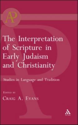 Interpretation of Scripture in Early Judaism an... 1841270768 Book Cover