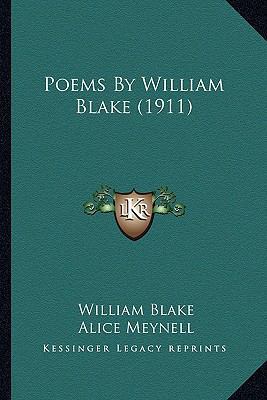 Poems By William Blake (1911) 1163898767 Book Cover