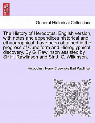 The History of Herodotus. English version, with... 1241695814 Book Cover