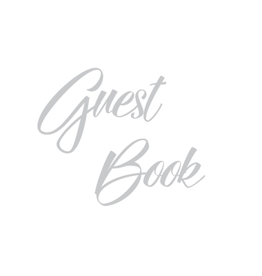 Silver Guest Book, Weddings, Anniversary, Party... 191264164X Book Cover